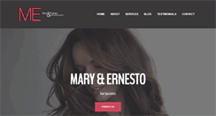 Desktop Screenshot of maryandernesto.com